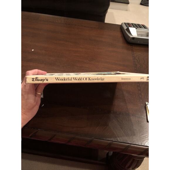 Disney’s Wonderful World of Knowledge Inventions Hardcover‎ Book kids children - Picture 3 of 4